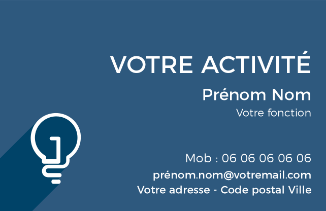 Carte de visite Electricien CV-B15236