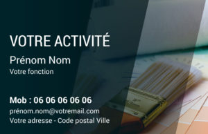 Carte de visite Peintre CV-B15226