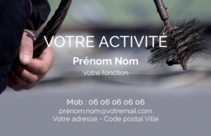 Carte de visite Ramoneur CV-B15233