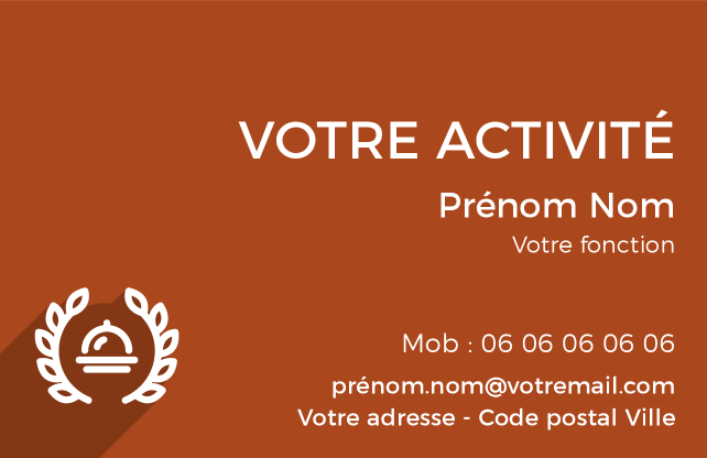 Carte de visite Restaurant CV-B15236