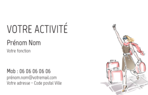 Carte de visite Taxi CV-B15228