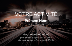 Carte de visite Taxi CV-B15233
