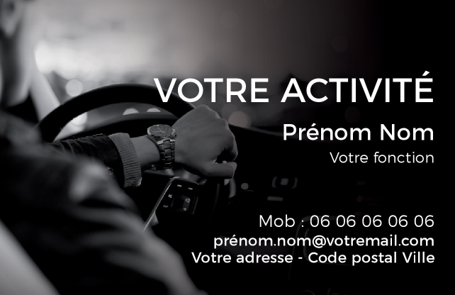 Carte de visite Taxi CV-B15236