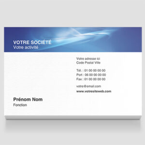 Carte de visite grand format - Ref CV-D11387