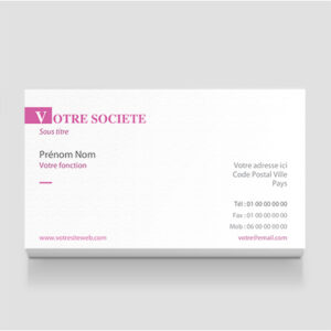 Carte de visite - Ref CV-A3830