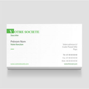 Carte de visite - Ref CV-A3831