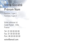 Carte de visite gratuite - Ref CV-A3856-GR