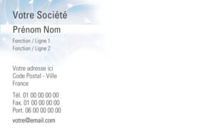 Carte de visite gratuite - Ref CV-A3859-GR