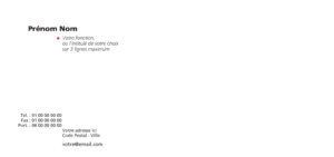 Carte de correspondance - Ref CV-F4821