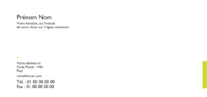 Carte de correspondance - Ref CV-F4822