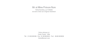 Carte de correspondance - Ref CV-F4831