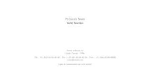 Carte de correspondance - Ref CV-F4849