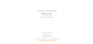 Carte de correspondance - Ref CV-F4851