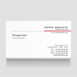 Carte de visite - Ref CV-A15003
