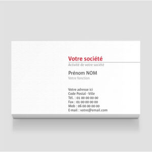 Carte de visite - Ref CV-A6381