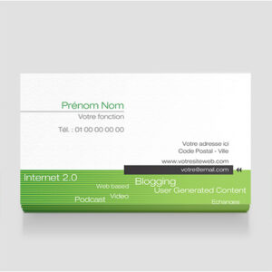 Carte de visite - Ref CV-A6388