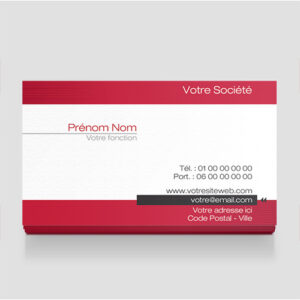Carte de visite - Ref CV-A6396