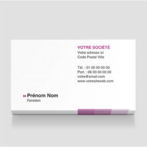 Carte de visite - Ref CV-A6435