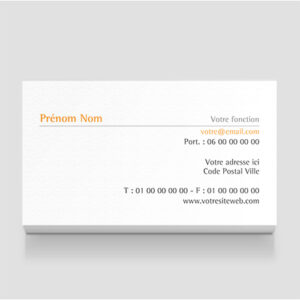 Carte de visite - Ref CV-A6656