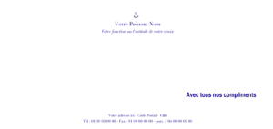 Carte de correspondance - Ref CV-F94
