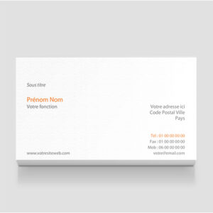 Carte de visite - Ref CV-A9404