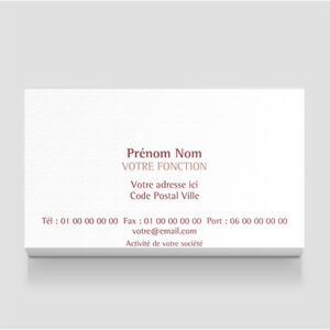 Carte de visite - Ref CV-A9411
