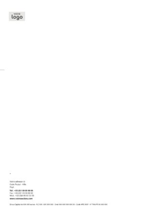 Tête de lettre - Ref PT-A3817