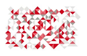 Mosaïque rouge