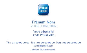 Carte de visite - Ref CV-A9410