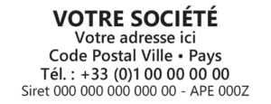 Tampon encreur - Ref TE-B11921