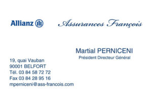 Carte de visite - Ref CV-A13813