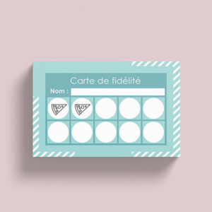 Tampon fidélité - Ref TE-J16176