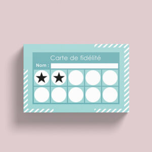 Tampon fidélité - Ref TE-J15198