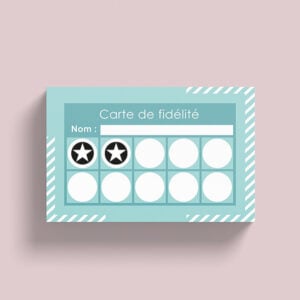 Tampon fidélité - Ref TE-J15197