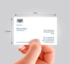 Carte de visite - Ref CV-A9403