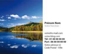 Carte de visite - Ref CV-A10214