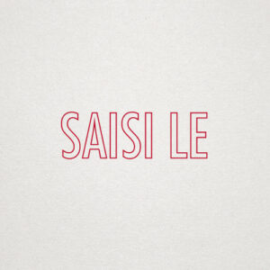 Tampon formule SAISI LE - Ref TE-G14527