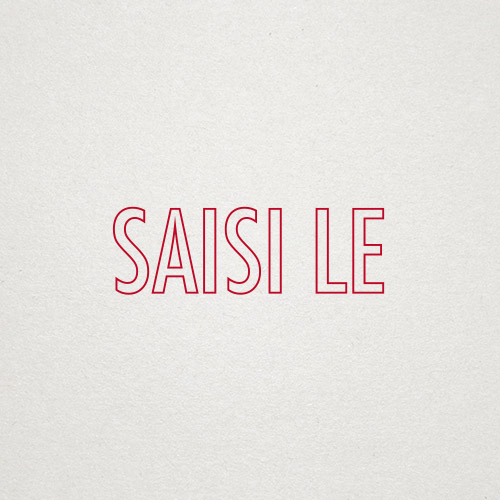 Tampon formule SAISI LE - Ref TE-G14527