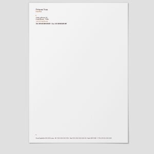 Tête de lettre - Ref PT-A117