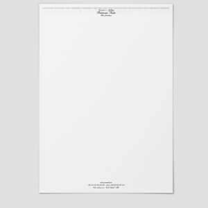 Tête de lettre - Ref PT-A118