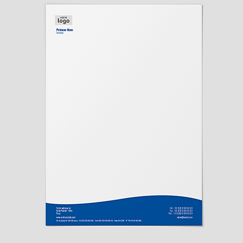 Tête de lettre - Ref PT-A4861
