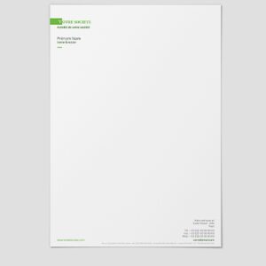 Tête de lettre - Ref PT-A4873
