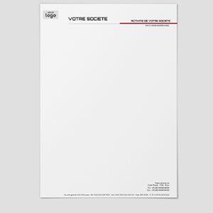 Tête de lettre - Ref PT-A4905