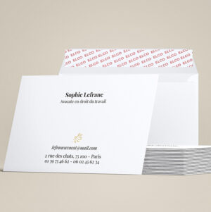 Cartes de visite grand format
