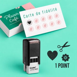 Tampon carte de fidélité