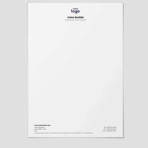 Tête de lettre - Ref PT-A4865