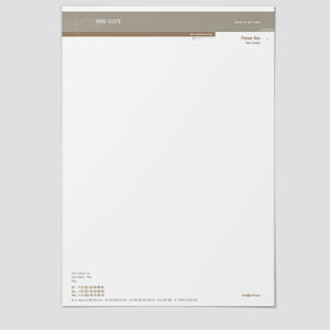 Tête de lettre - Ref PT-A4881