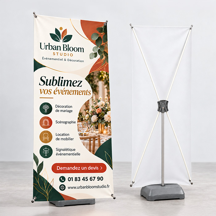 X-Banner extérieur - Ref KAXEXT60160